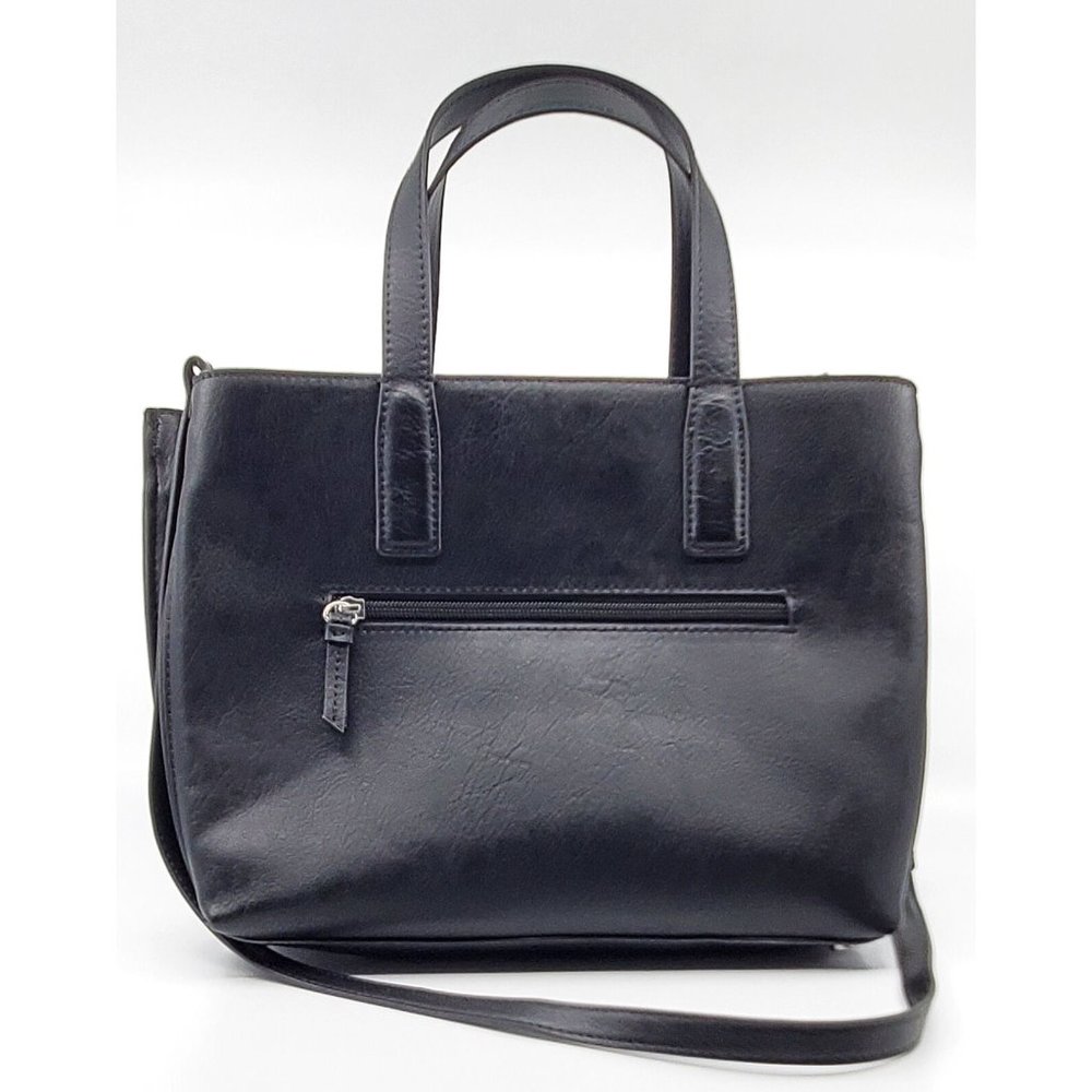 NWOT Inc Black Judith Stud Satchel $89.50 - Picture 3 of 6